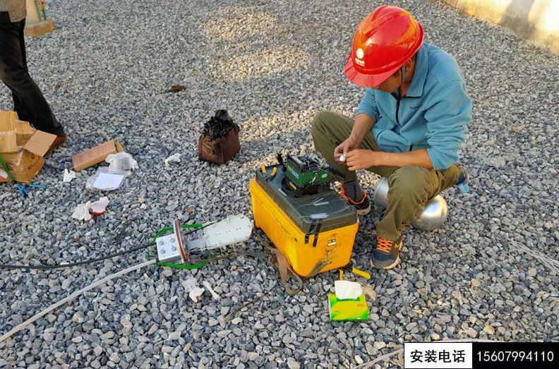 萍鄉(xiāng)跑馬坪220千伏變電站改造工程智能安防監(jiān)控、綜合布線、電力光纖施工(圖6)